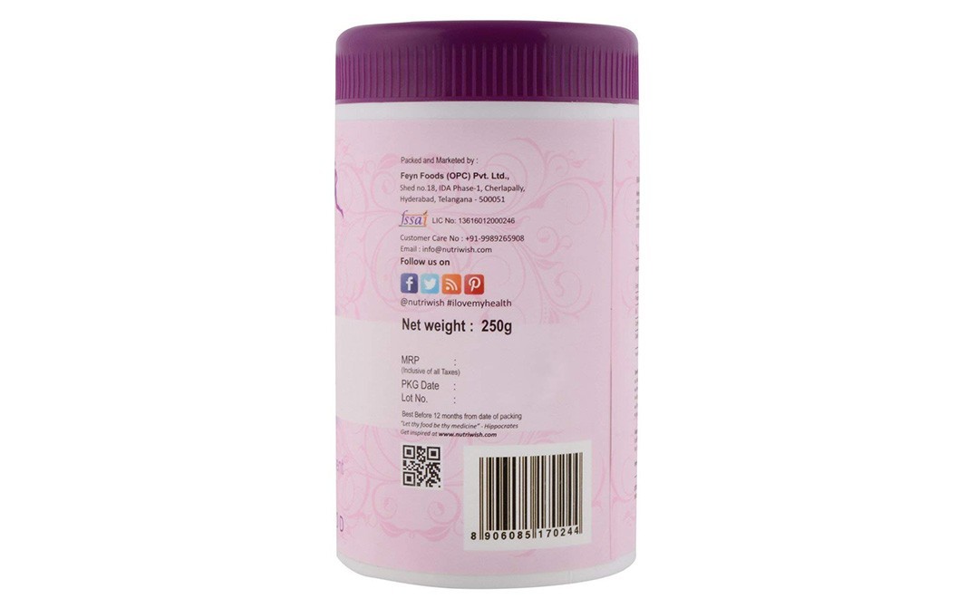 Nutriwish Rye Flour    Plastic Jar  250 grams